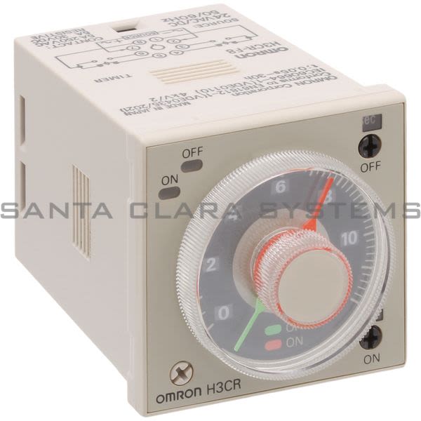 Omron H3CR-F8-24VAC-DC Timer Product Image