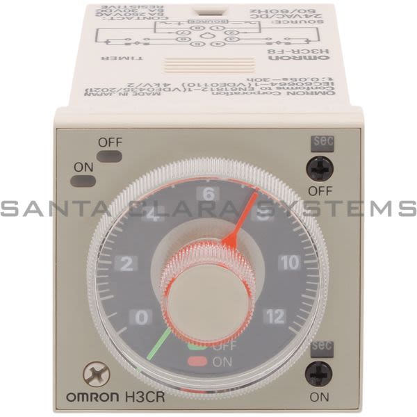 Omron H3CR-F8-24VAC-DC Timer Product Image