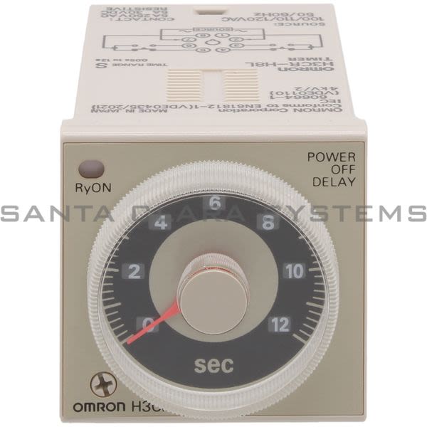 Omron H3CR-H8L-AC100-120S Timer (Power Off Delay) Product Image