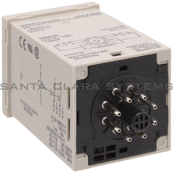 Omron H3CR-H8L-AC100-120S Timer (Power Off Delay) Product Image