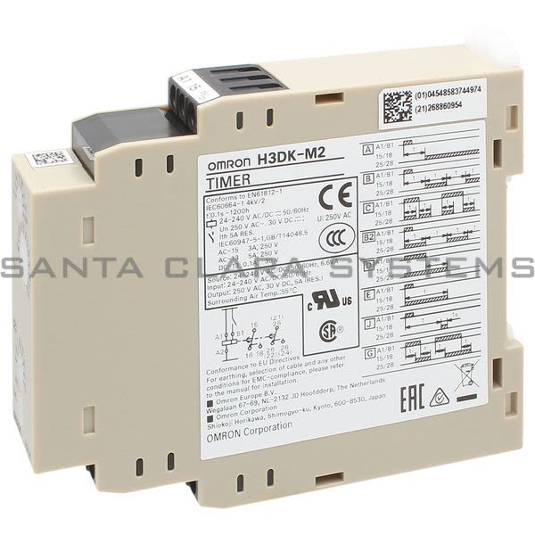 Omron H3DK-M2-ACDC24-240 Timer 0.1S-1200h Product Image