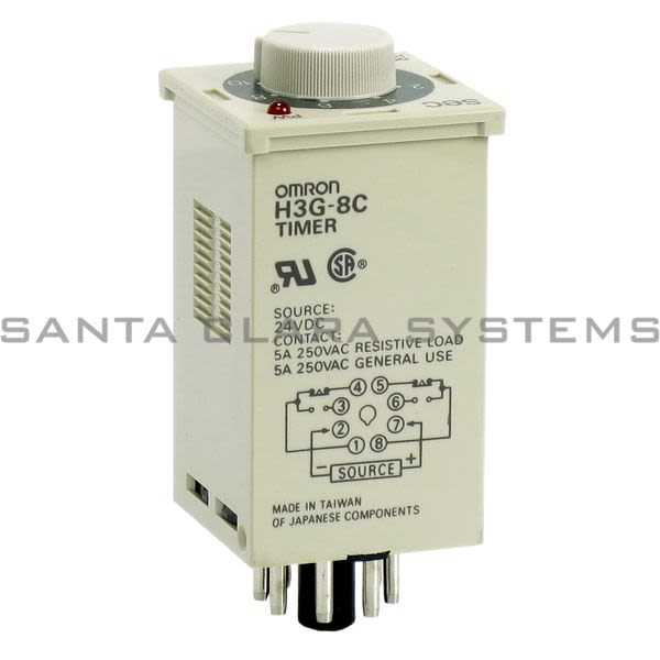 Omron H3G-8C-DC24-10S Timer Product Image