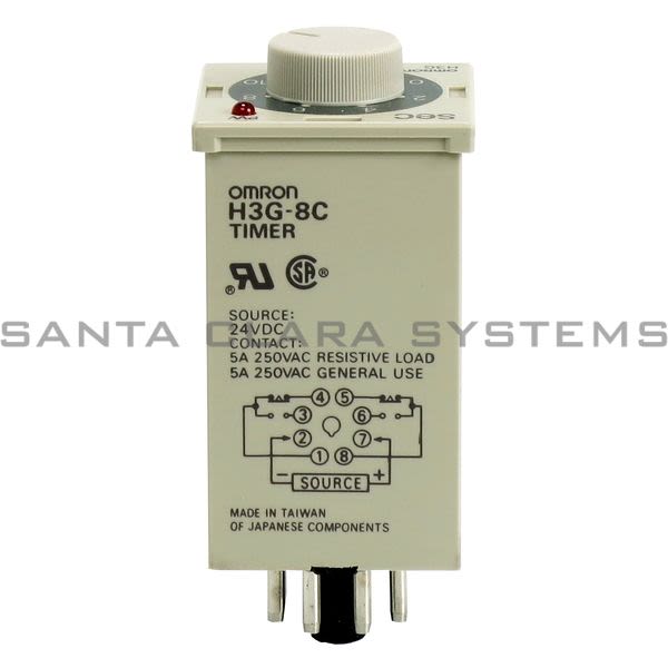 Omron H3G-8C-DC24-10S Timer Product Image