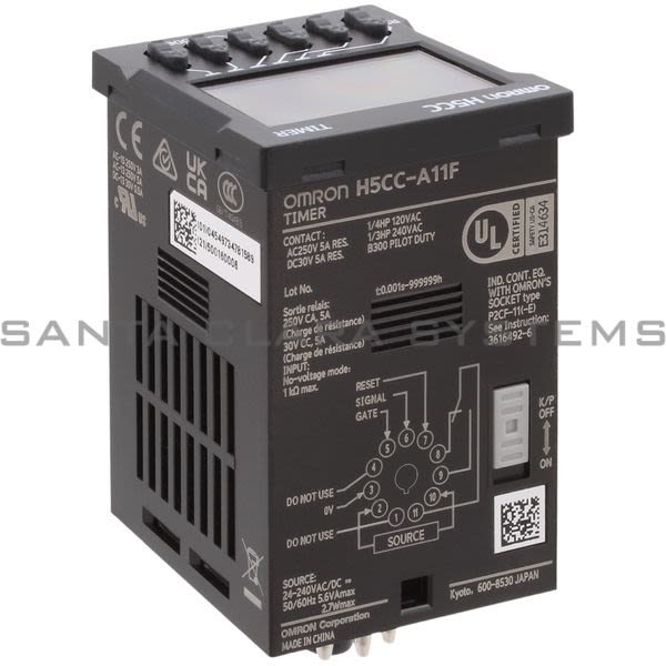 Omron H5CC-A11F Timer Product Image
