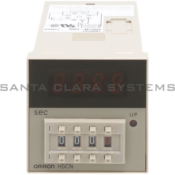 Omron H5CN-XBN-AC100-240 Timer 999.9S | 100-240 VAC | H5CN-Xbn AC100-240 Product Image