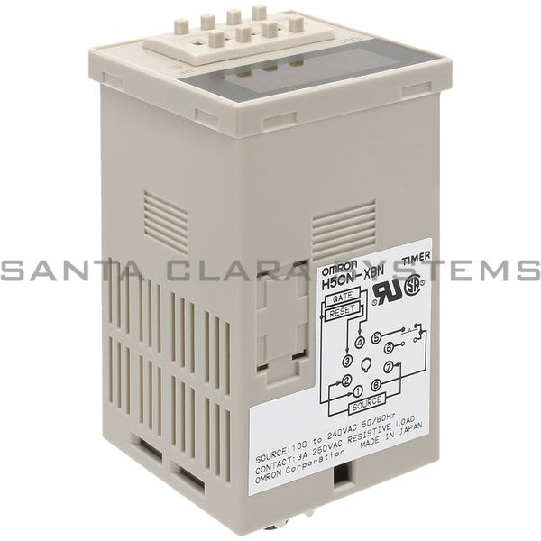 Omron H5CN-XBN-AC100-240 Timer 999.9S | 100-240 VAC | H5CN-Xbn AC100-240 Product Image