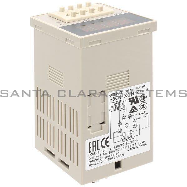 Omron H5CN-XCN-AC100-240 Timer - 99 Minutes 59 Seconds Product Image