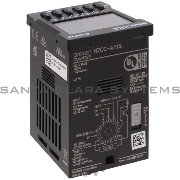 Omron H7CC-A11S Digital Counter Product Image
