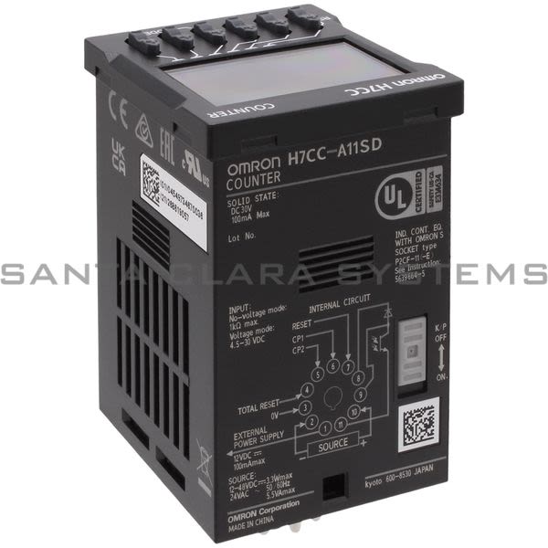 Omron H7CC-A11SD Digital Counter Product Image