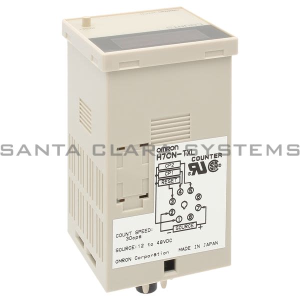 Omron H7CN-TXLDC12-48 Digital Counter LED Product Image