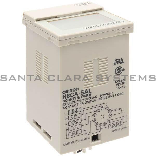 Omron H8CA-SAL Counter Timer 24-240VAC Product Image
