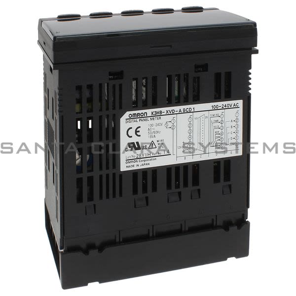 Omron K3HB-XVD-ABCD1-AC100-240V Digital Panel Meter Product Image