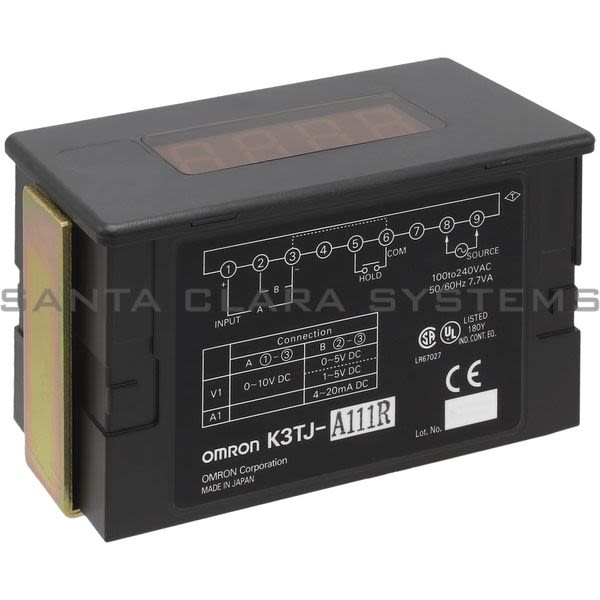 Omron K3TJ-A111R Meter Product Image