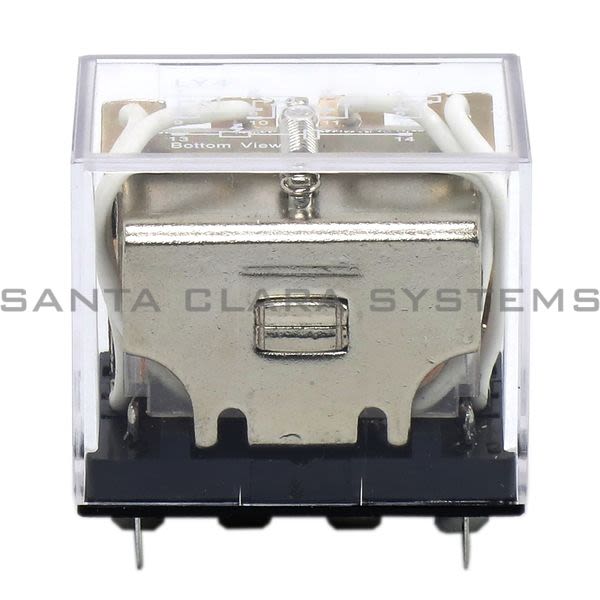 Omron LY4-AC120 Electromechanical Relay 4PDT 10A 120VAC 2.2Kohm Socket Product Image