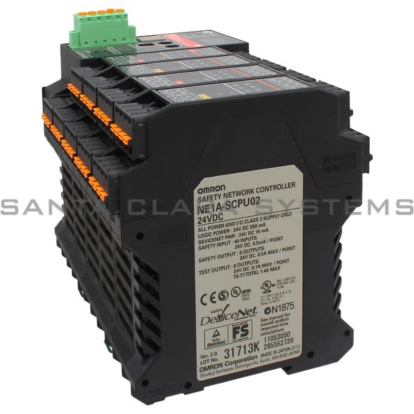 Omron NE1A-SCPU02 Safety Controller Product Image