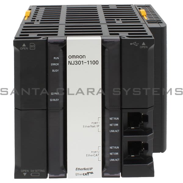 Omron NJ301-1100 NJ3 CPU Module Product Image