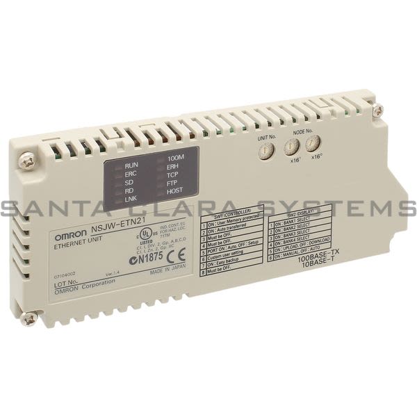 Omron NSJW-ETN21 Programmable Controller Product Image