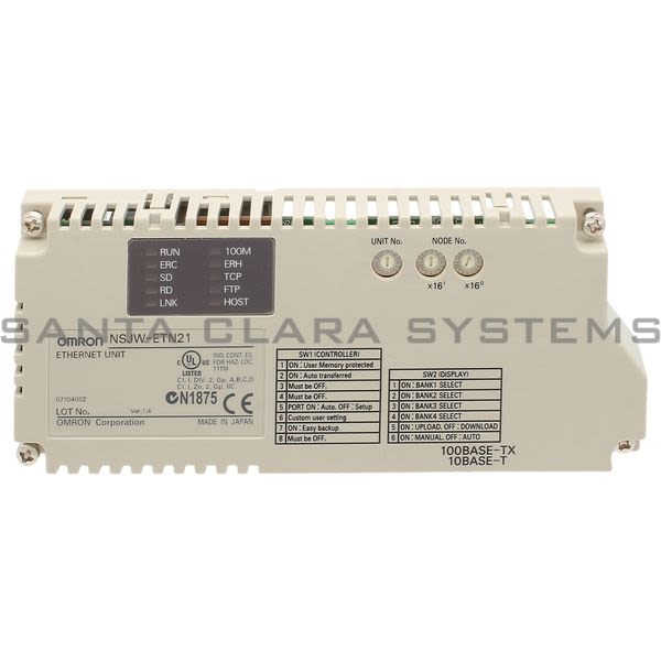 Omron NSJW-ETN21 Programmable Controller Product Image