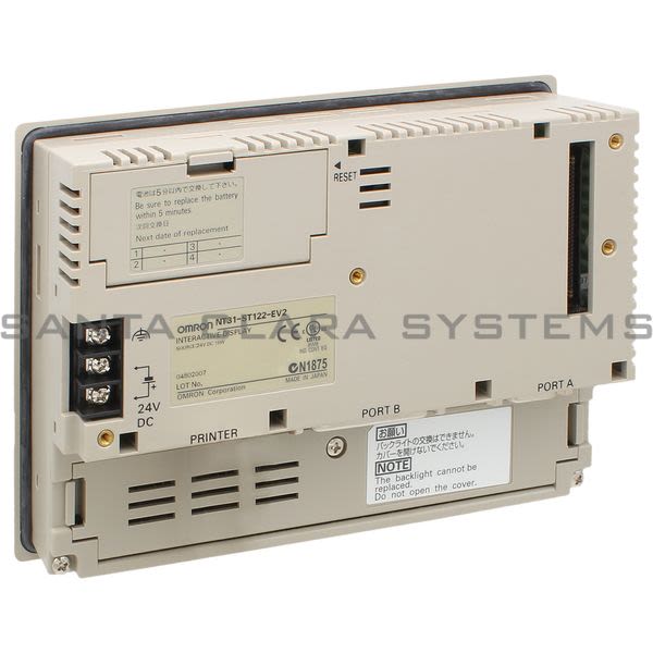 Omron NT31-ST122-EV2 Operator Interface Product Image