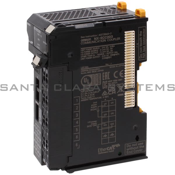 Omron NX-ECC203 Bus Coupler Product Image