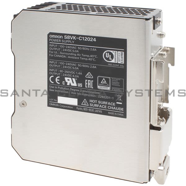Omron S8VK-C12024 Power Supply Product Image