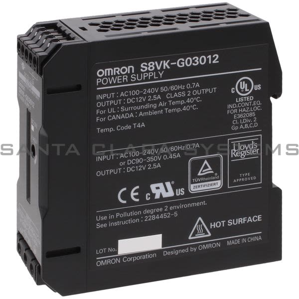 Omron S8VK-G03012 Power Supply Product Image