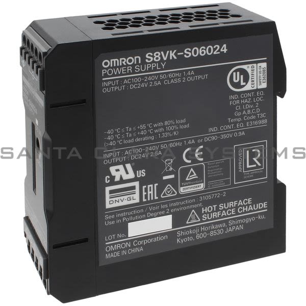Omron S8VK-S06024 Power Supply Product Image