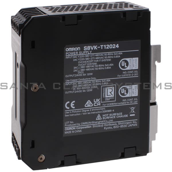 Omron S8VK-T12024 Power Supply Product Image