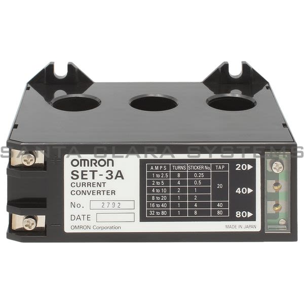 Omron SET-3A Current Converter Product Image