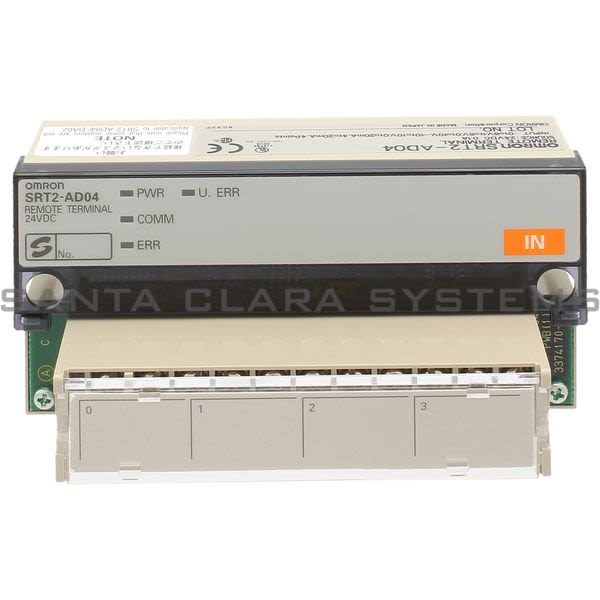 Omron SRT2-AD04 Analog Input Terminal Product Image