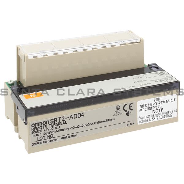 Omron SRT2-AD04 Analog Input Terminal Product Image