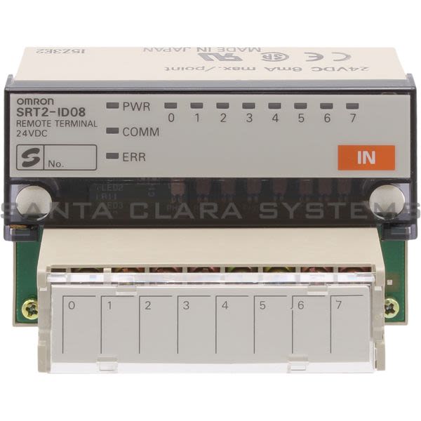 Omron SRT2-ID08 Input Module | Remote Terminal Product Image