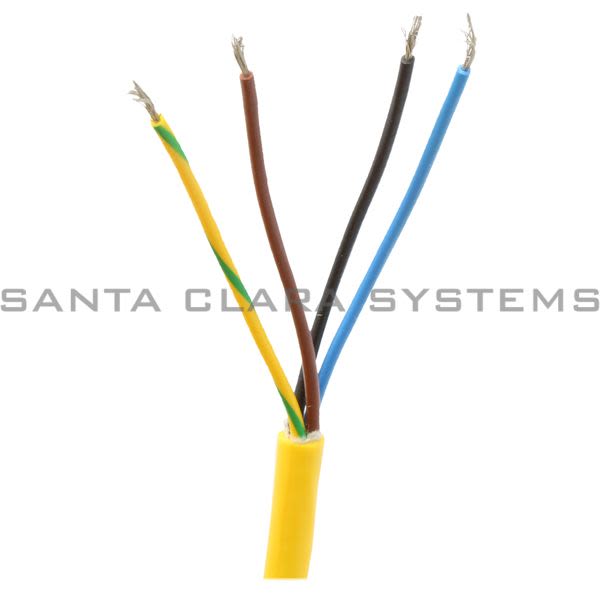 Omron Y96E-44SA5 4 Pin AC Microchange 4 Conductor 22 AWG Straight Connector 5 m In Length Product Image