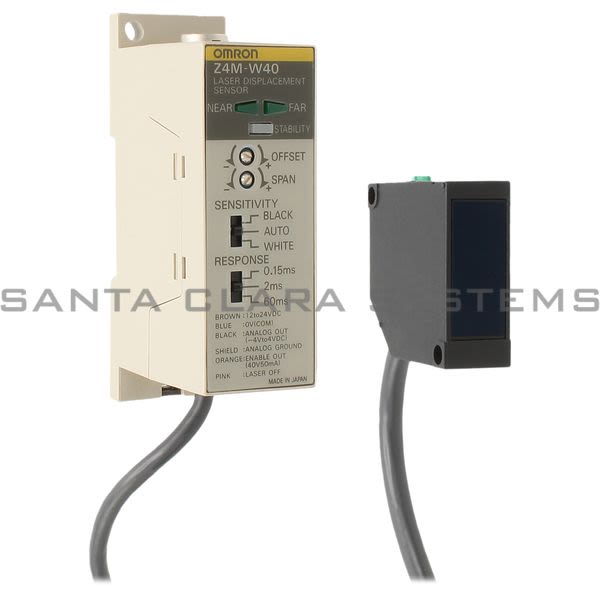 Omron Z4M-W40 Laser Displacement Sensor Product Image