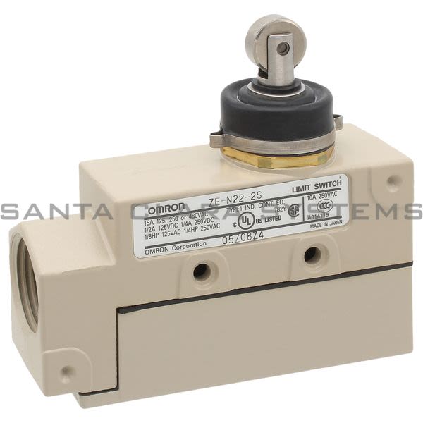 Omron ZE-N22-2S Limit Switch 15amp 125,250,480VAC Product Image