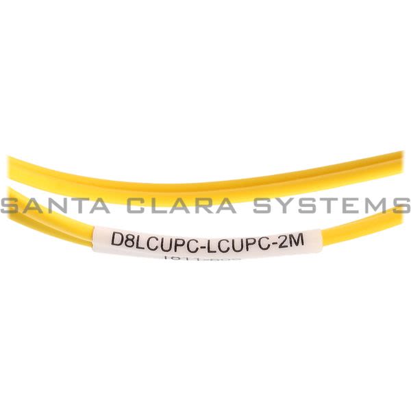 Optical Cable Corporation D8LCUPC-LCUPC-2M  Duplex Fiber Optic Cable Product Image