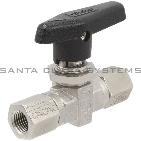 Parker 4F-B6LJ2-SSP Stainless Steel Ball Valve Product Image