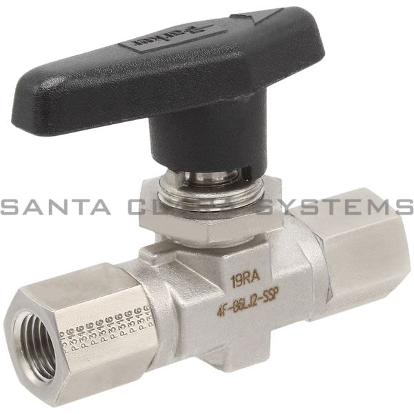 Parker 4F-B6LJ2-SSP Stainless Steel Ball Valve Product Image