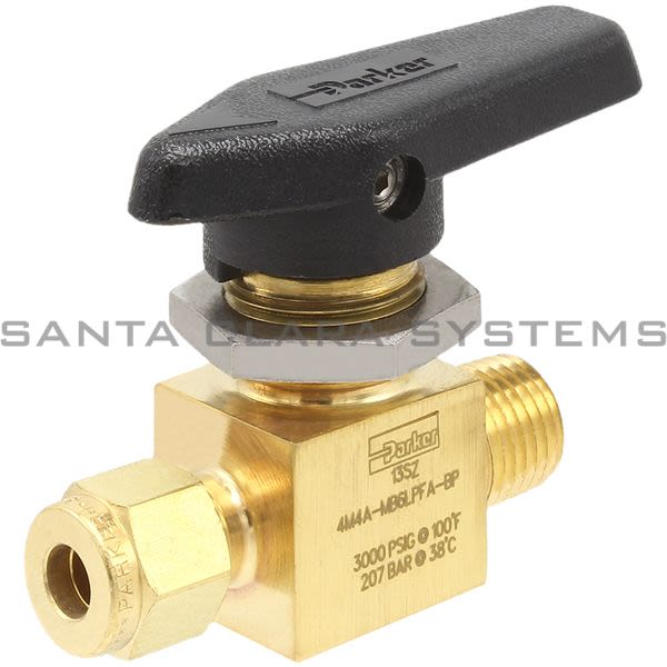 Parker 4M4A-MB6LPFA-BP  Brass Ball Valve Product Image