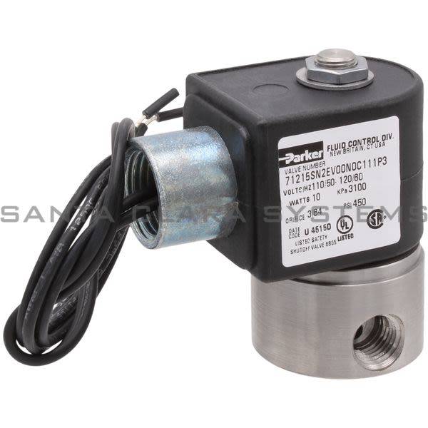 Parker 71215SN2EV00N0C111P3 Solenoid Valve Assembly Product Image