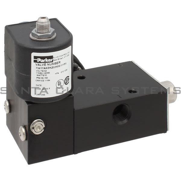 Parker 73417AKDKZ02N0C111P3 Solenoid Valve Assembly Product Image