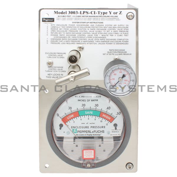 Pepperl+Fuchs 3003-LPS-CI-YZ Rapid Exchange purging system Product Image