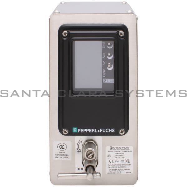 Pepperl+Fuchs 7500-MTD-BXRW-01 Purge And Pressurization Control Unit Product Image