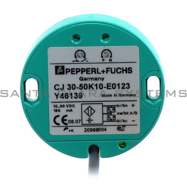 Pepperl+Fuchs CJ30-50K10-E0123-Y46139 Puck Style Proximity Sensor Product Image
