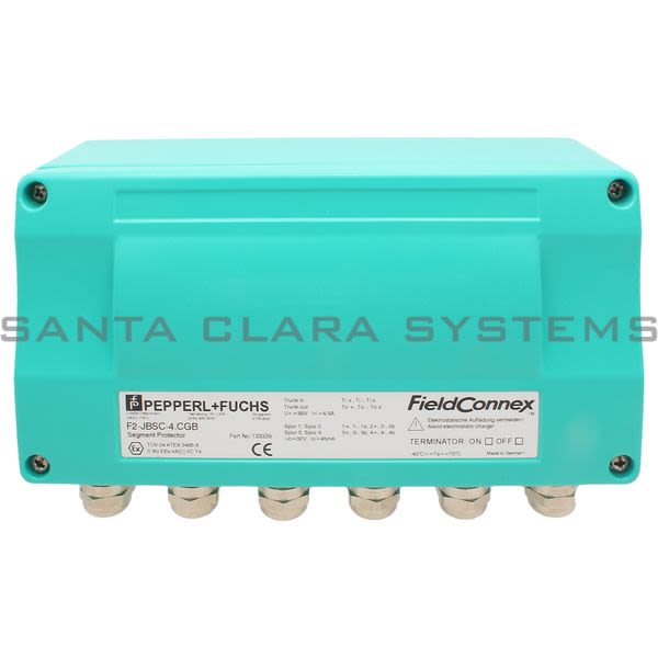 Pepperl+Fuchs F2-JBSC-4.CGB Segment Protector Product Image