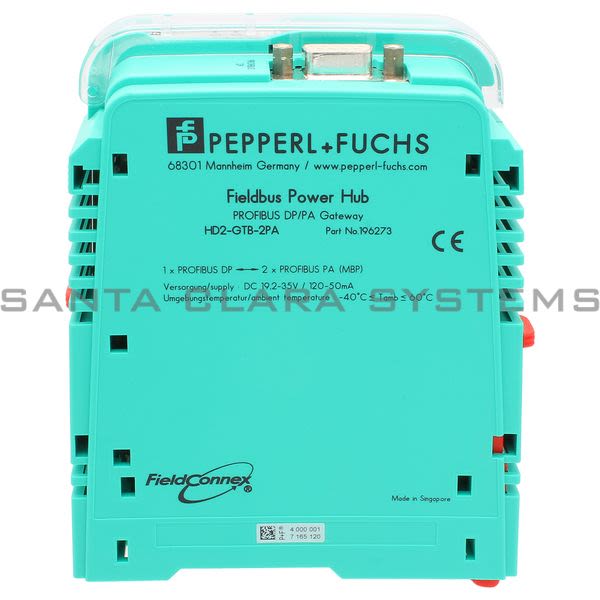 Pepperl+Fuchs HD2-GTB-2PA Gateway Module Product Image