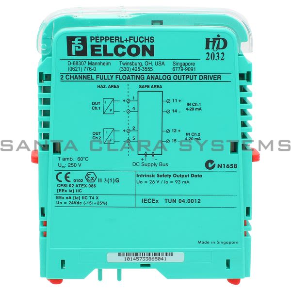 Pepperl+Fuchs HID2032 Current Driver Product Image