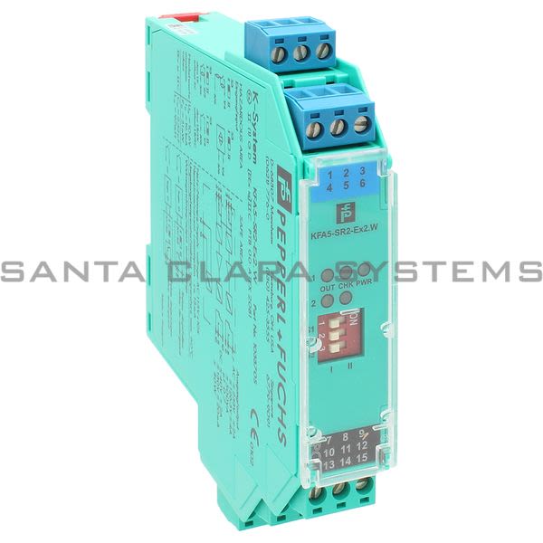 Pepperl+Fuchs KFA5 SR2 EX2.W  Intrinsic Safety Switch Isolators | 10337 OS Product Image