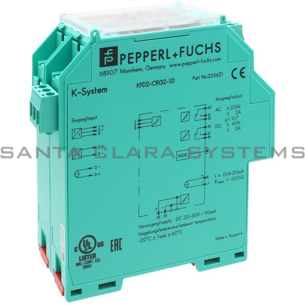 Pepperl+Fuchs KFD2-CRG2-1.D  Transmitter Power Supply Product Image