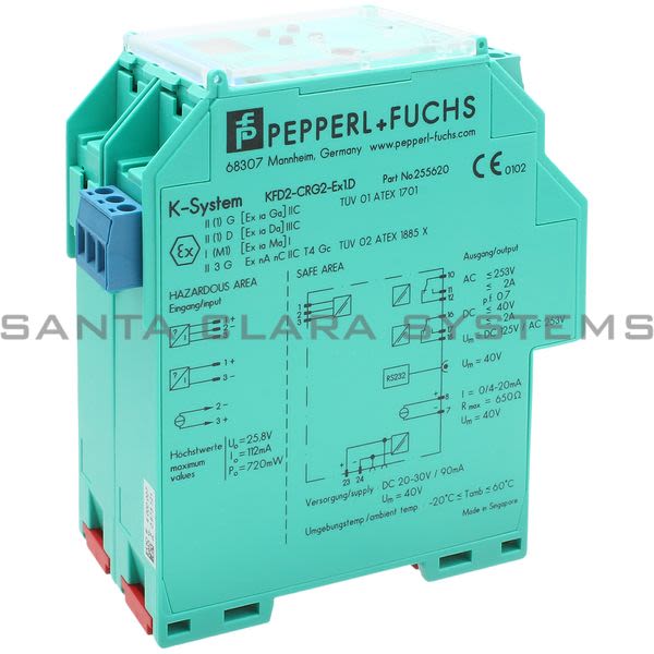 Pepperl+Fuchs KFD2-CRG2-EX1.D Transmitter Power Supply Product Image